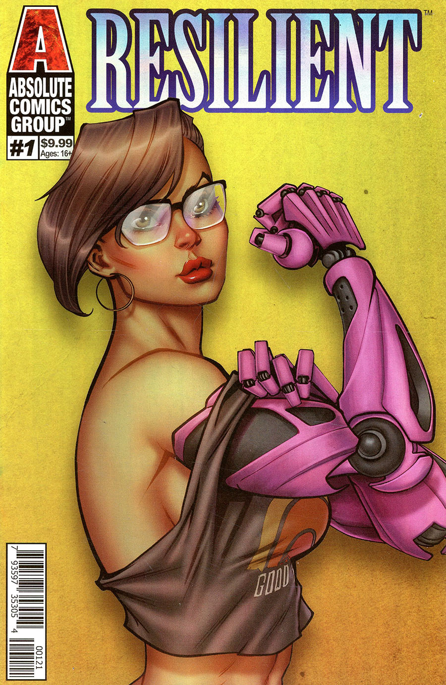 Resilient #1 Cover B Variant Ale Garza Metallic Ink Cover