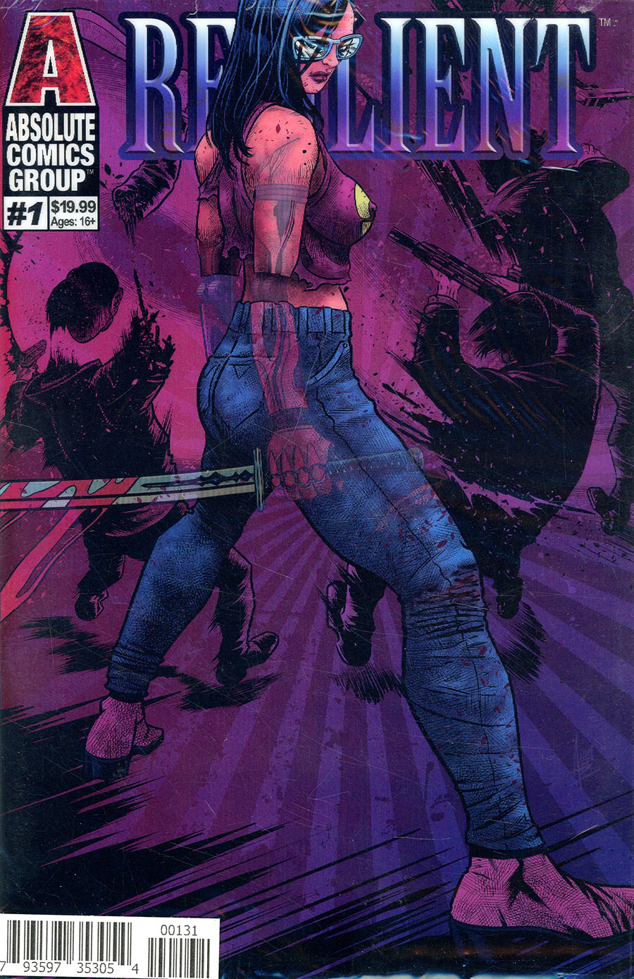 Resilient #1 Cover C Variant Belanger Lenticular Cover