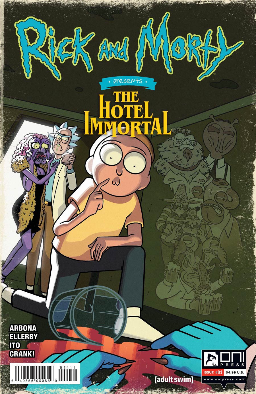 Rick And Morty Presents Hotel Immortal #1 Cover A Regular Marc Ellerby Cover