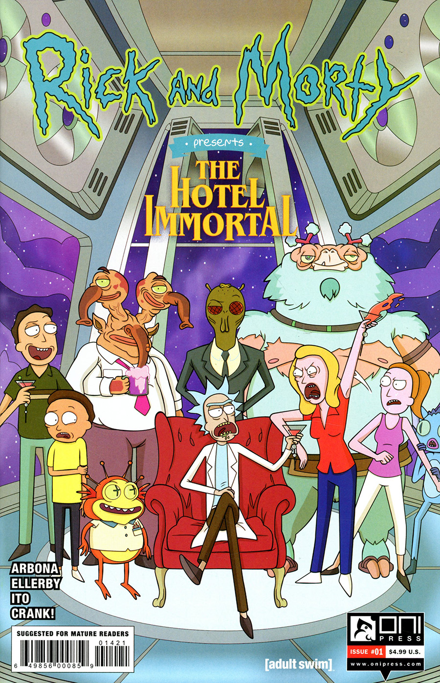 Rick And Morty Presents Hotel Immortal #1 Cover B Variant Phil Murphy Cover