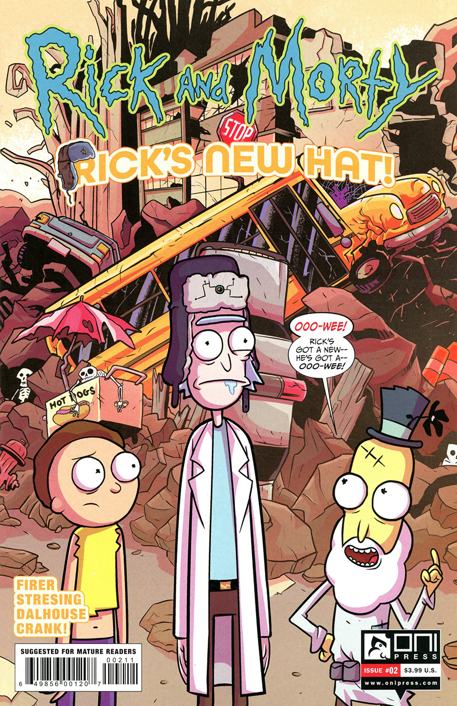 Rick And Morty Ricks New Hat #2 Cover A Regular Fred C Stresing Cover