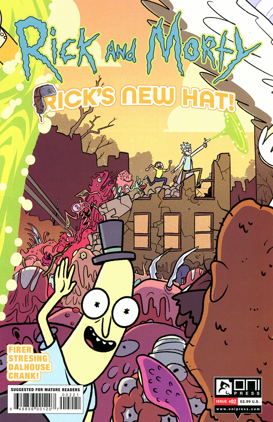 Rick And Morty Ricks New Hat #2 Cover B Variant Sarah Stern Cover