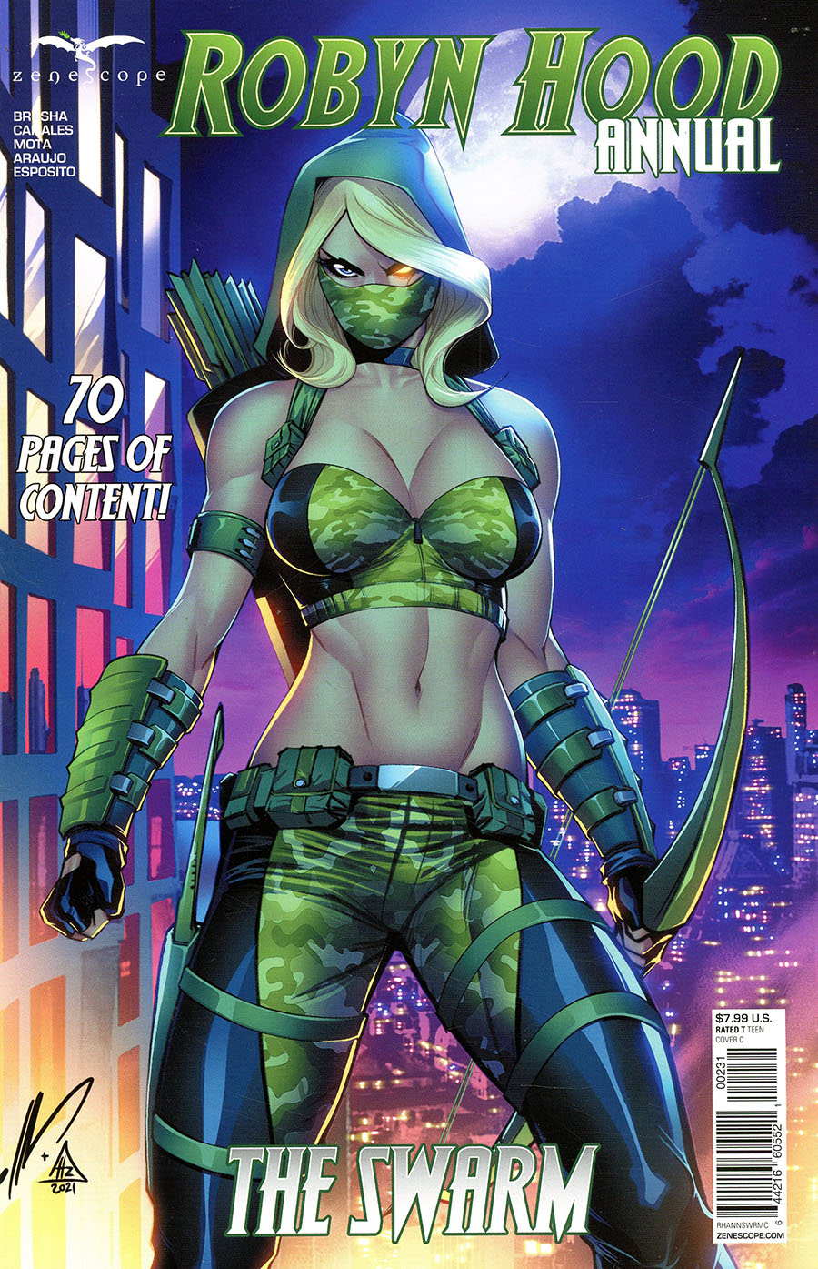 Grimm Fairy Tales Presents Robyn Hood Annual 2021 The SWARM Cover C Ale Garza