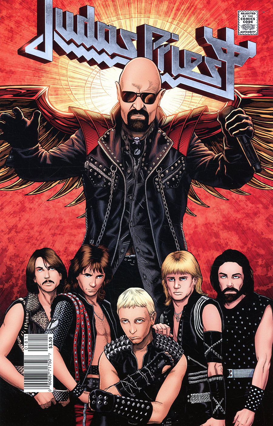 Rock & Roll Biographies Judas Priest #1 (One Shot) Cover A Regular Victor Moya Cover