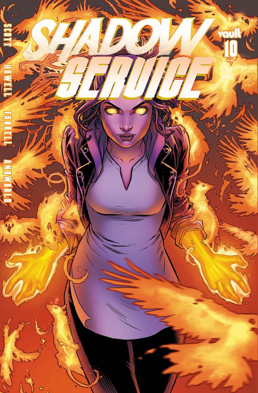 Shadow Service #10 Cover B Variant Rebekah Isaacs Cover