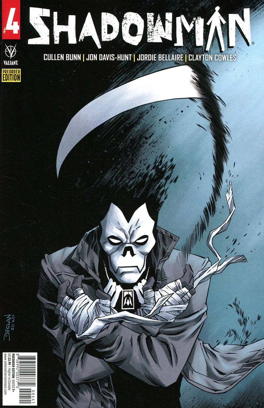 Shadowman Vol 6 #4 Cover D Variant Declan Shalvey Pre-Order Edition