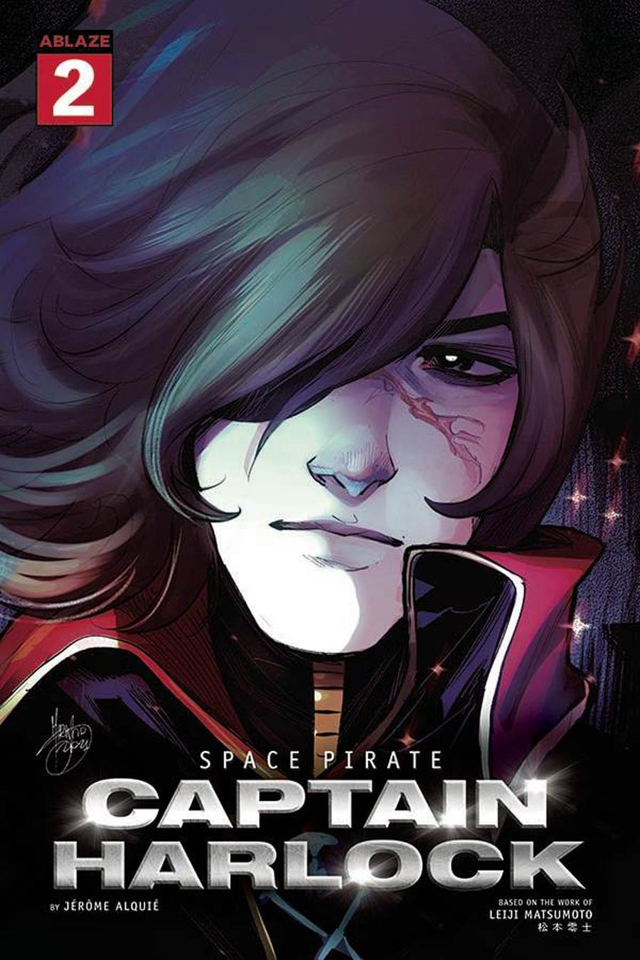 Space Pirate Captain Harlock #2 Cover A Regular Mirka Andolfo Cover