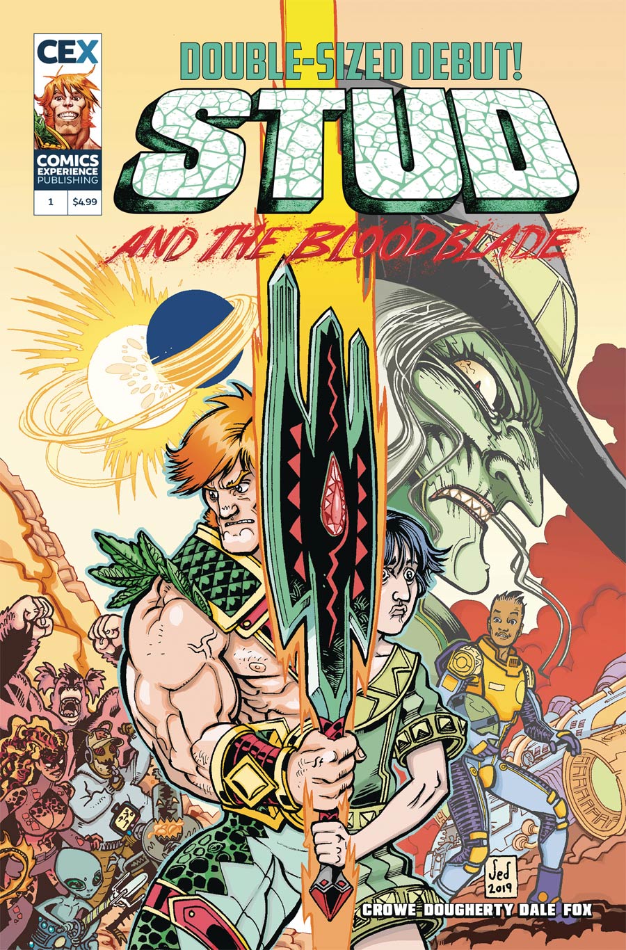 Stud And The Bloodblade #1 Cover A Regular Jed Dougherty Cover (Limit 1 Per Customer)