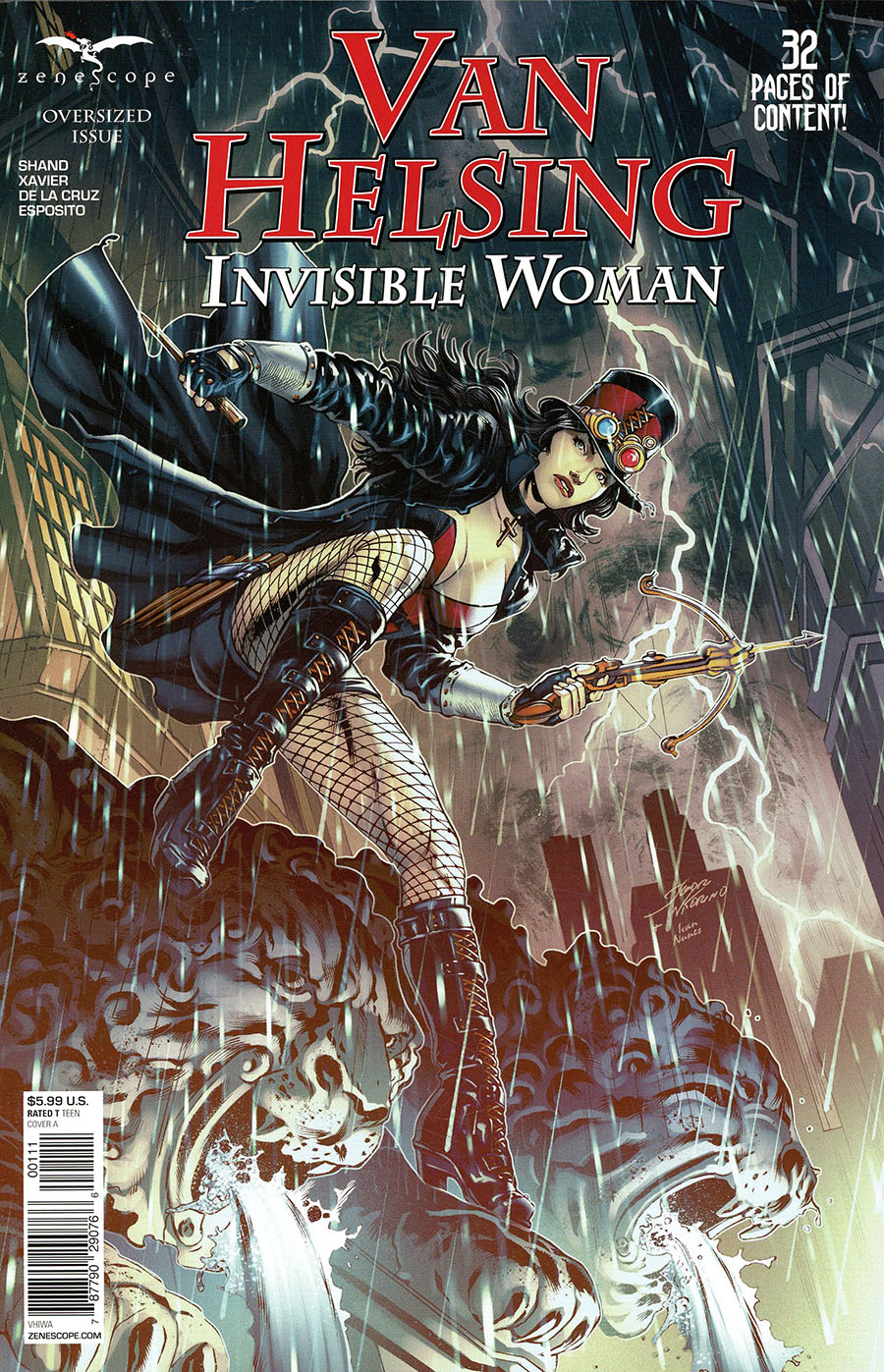 Grimm Fairy Tales Presents Van Helsing vs Invisible Woman #1 (One Shot) Cover A Igor Vitorino