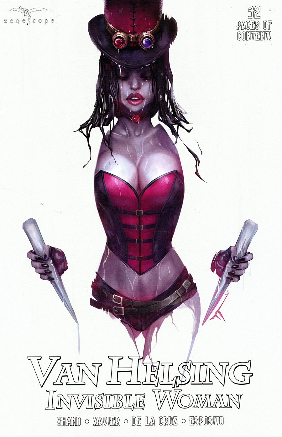 Grimm Fairy Tales Presents Van Helsing vs Invisible Woman #1 (One Shot) Cover C Ivan Tao