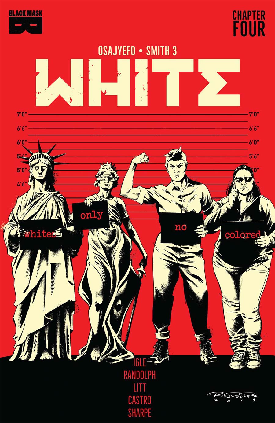 White (Black Mask Comics) #4 Cover A