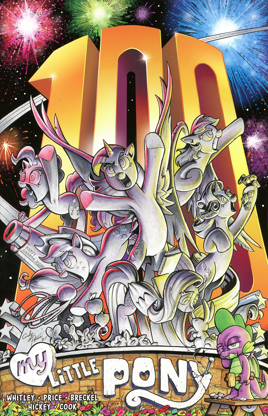 My Little Pony Friendship Is Magic #100 Cover A Regular Andy Price Cover