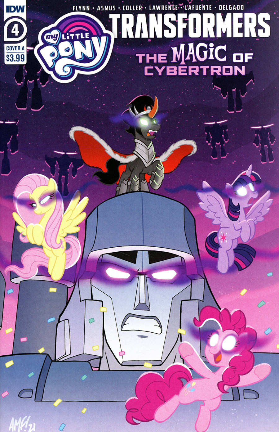 My Little Pony Transformers Friendship In Disguise II #4 Cover A Regular Tony Fleecs Cover