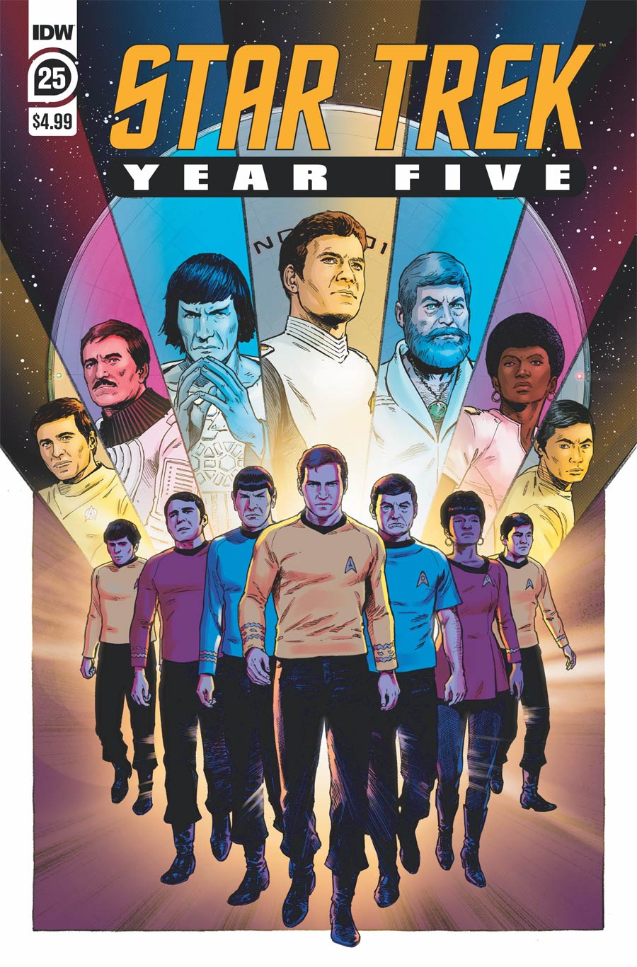 Star Trek Year Five #25 Cover A Regular Stephen Thompson Cover