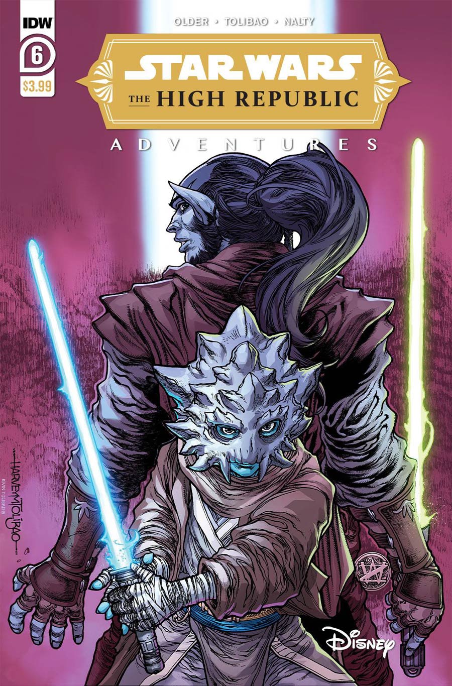 Star Wars The High Republic Adventures #6 Cover A Regular Harvey Tolibao Cover