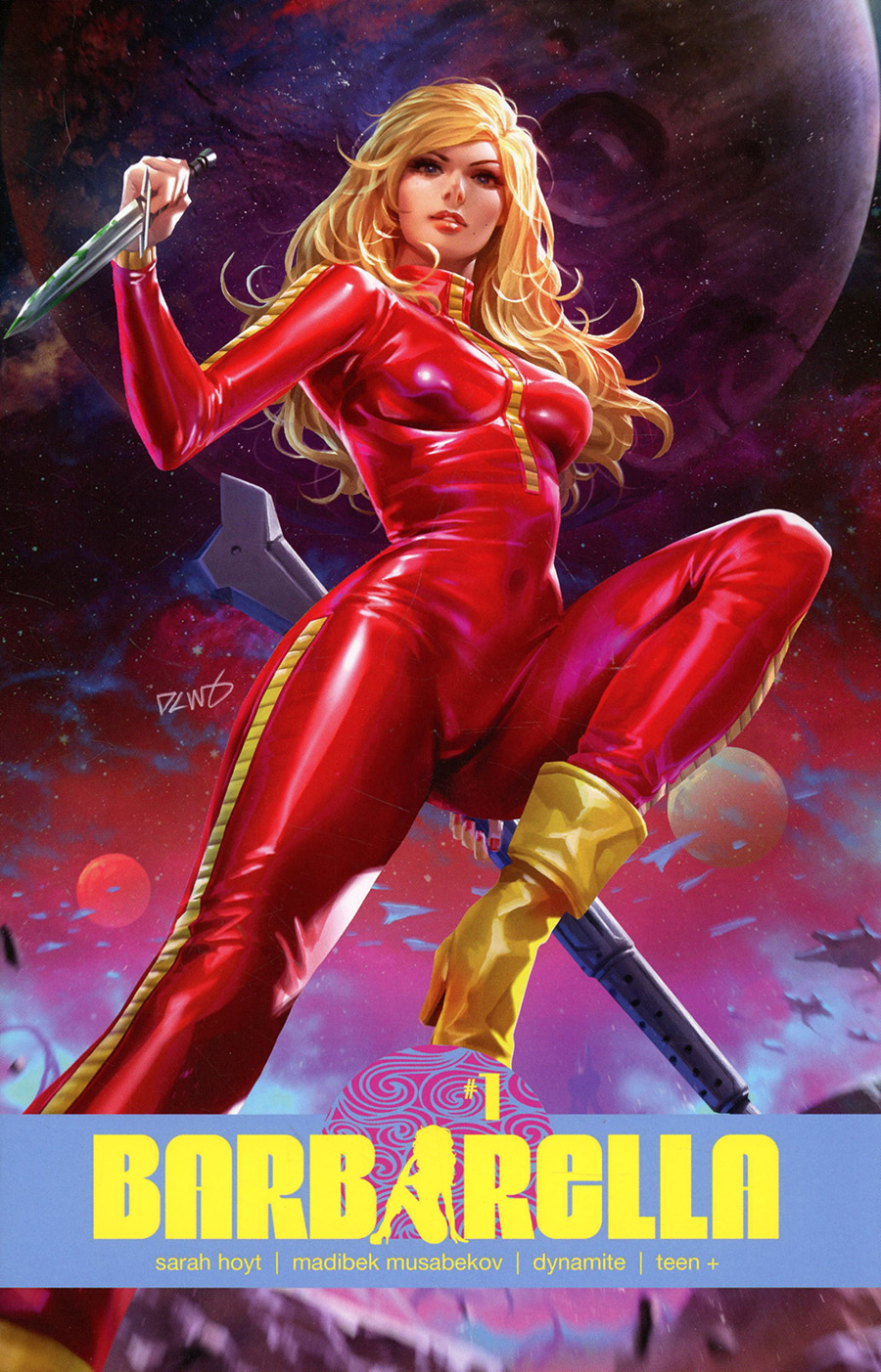 Barbarella Vol 2 #1 Cover B Variant Derrick Chew Cover