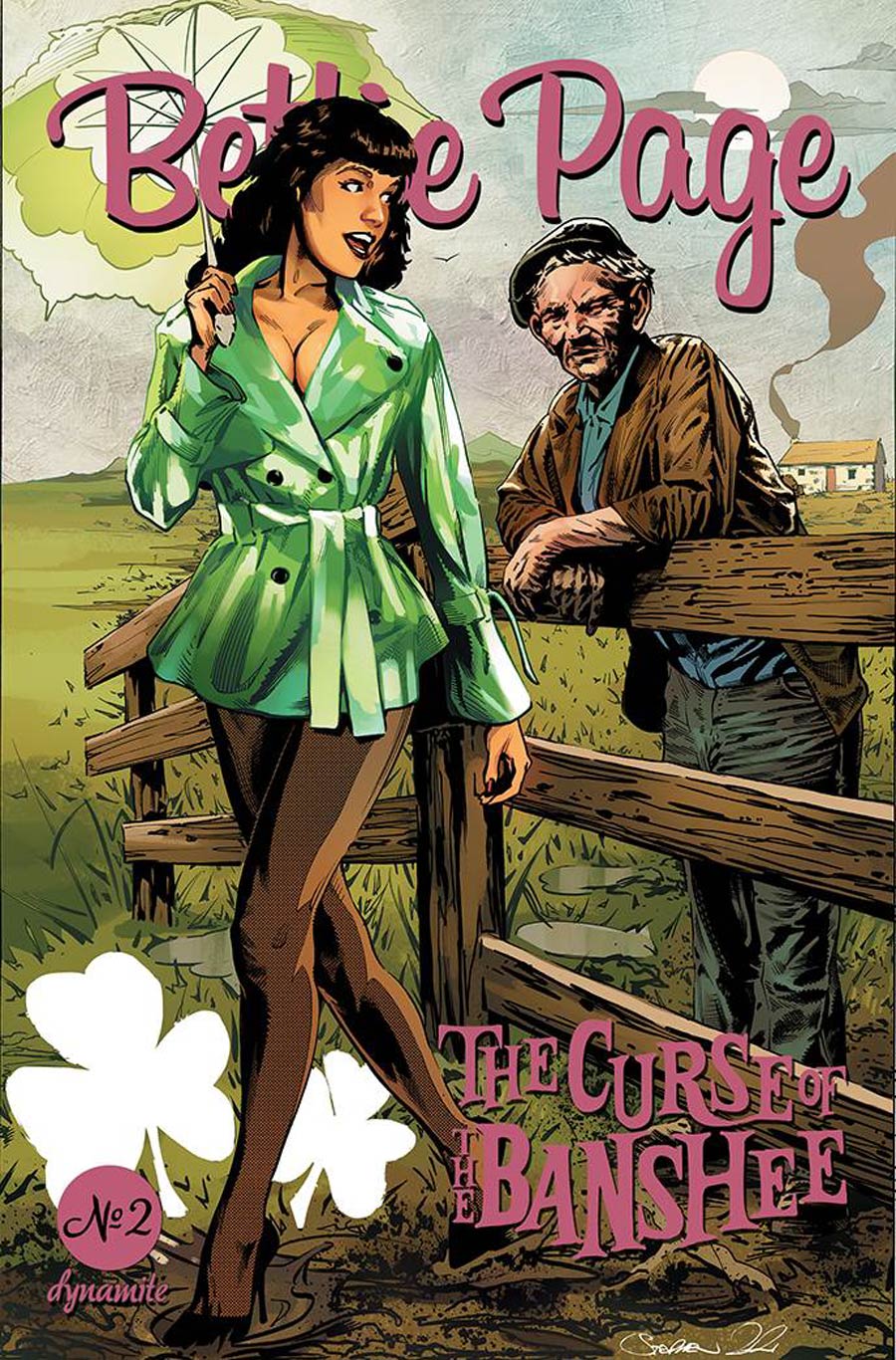 Bettie Page And The Curse Of The Banshee #2 Cover C Variant Stephen Mooney Cover