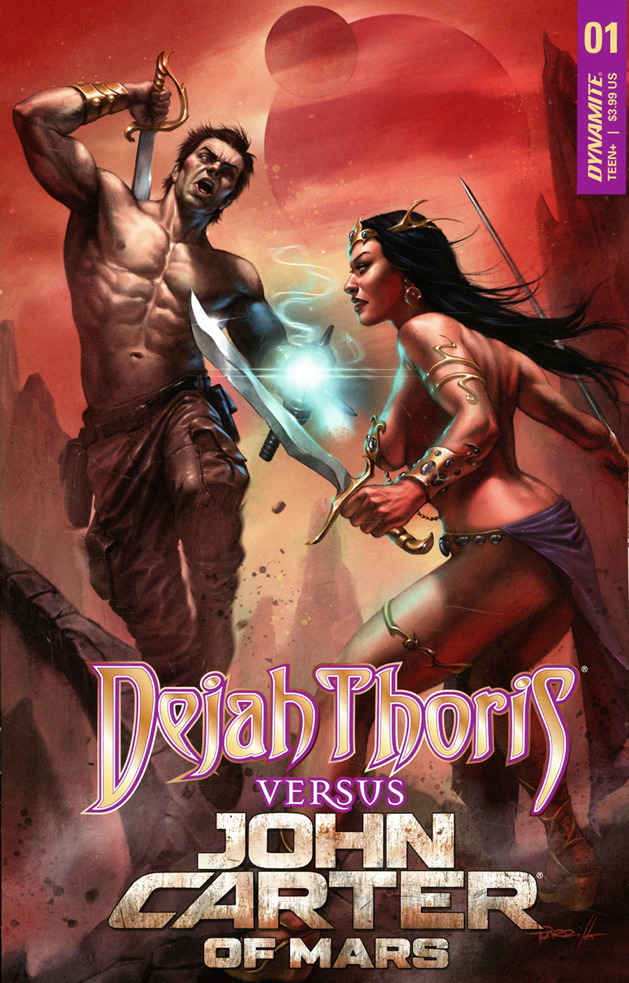 Dejah Thoris Versus John Carter Of Mars #1 Cover A Regular Lucio Parrillo Cover