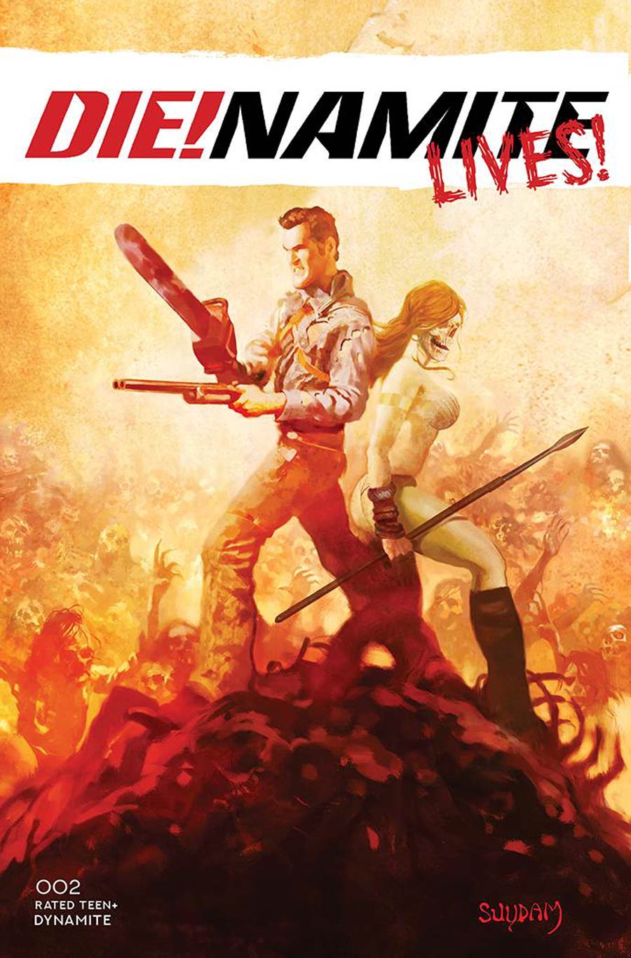 DieNamite Lives #2 Cover B Variant Arthur Suydam Cover