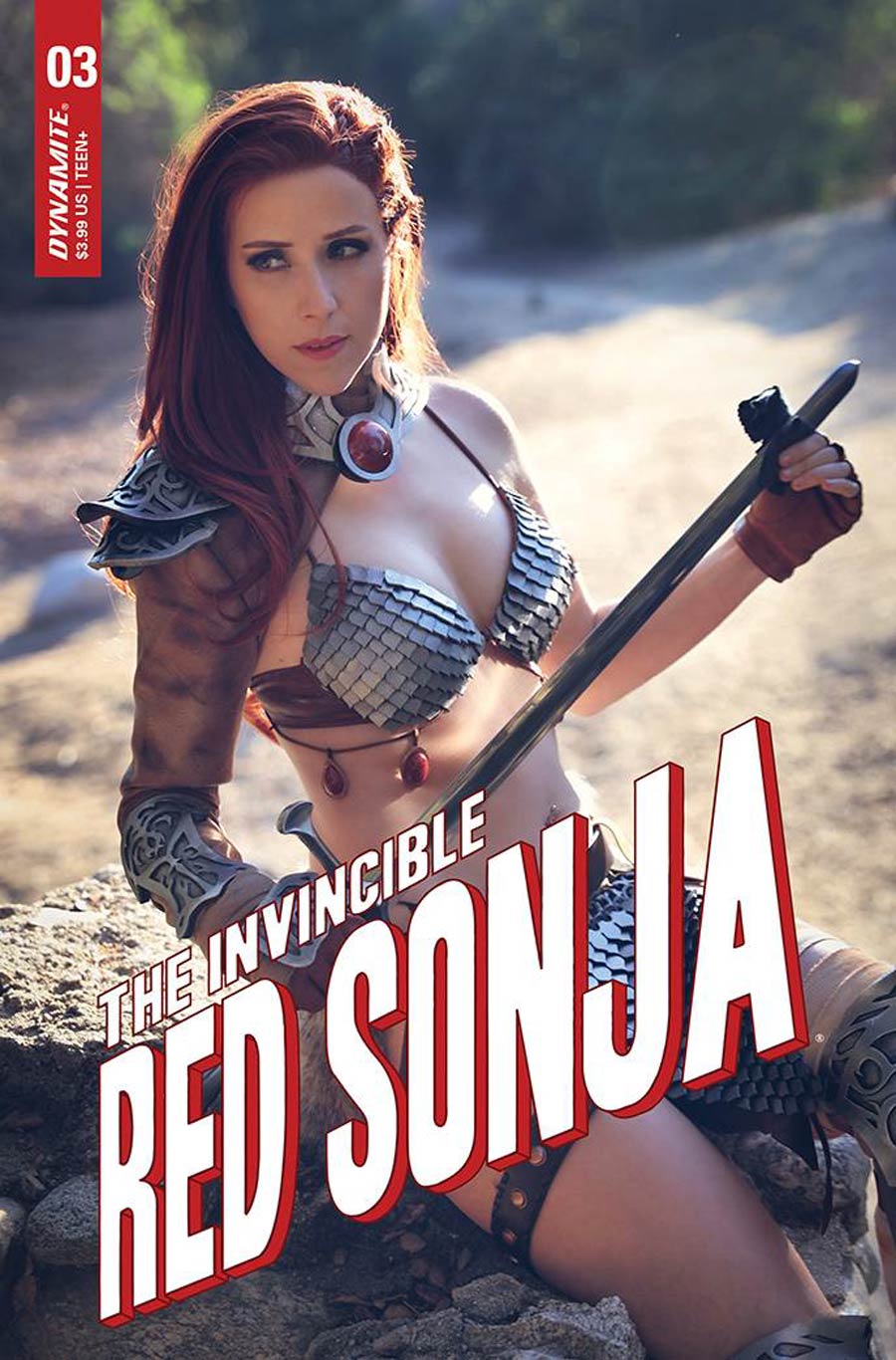 Invincible Red Sonja #3 Cover E Variant Dominica Cosplay Photo Cover