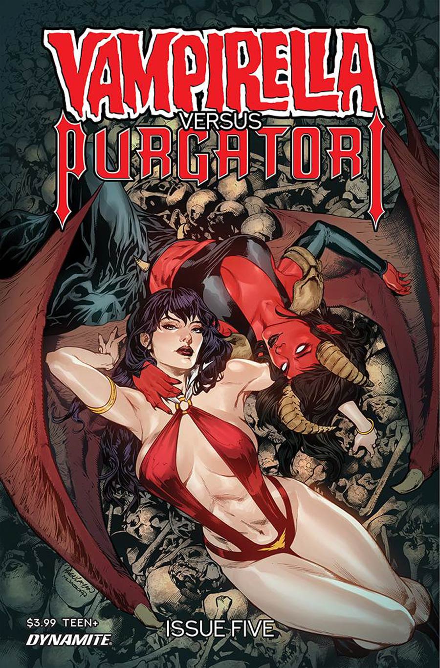 Vampirella vs Purgatori #5 Cover A Regular Carlo Pagulayan Cover
