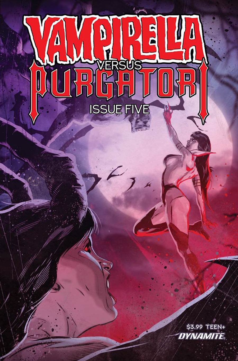 Vampirella vs Purgatori #5 Cover C Variant Szymon Kudranski Cover