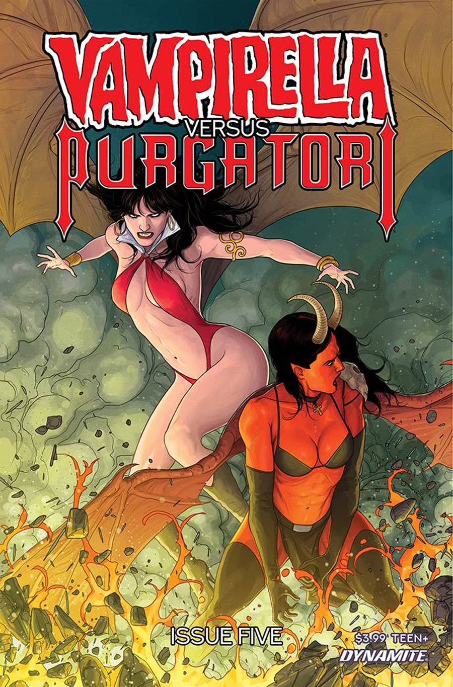 Vampirella vs Purgatori #5 Cover D Variant Madibek Musabekov Cover