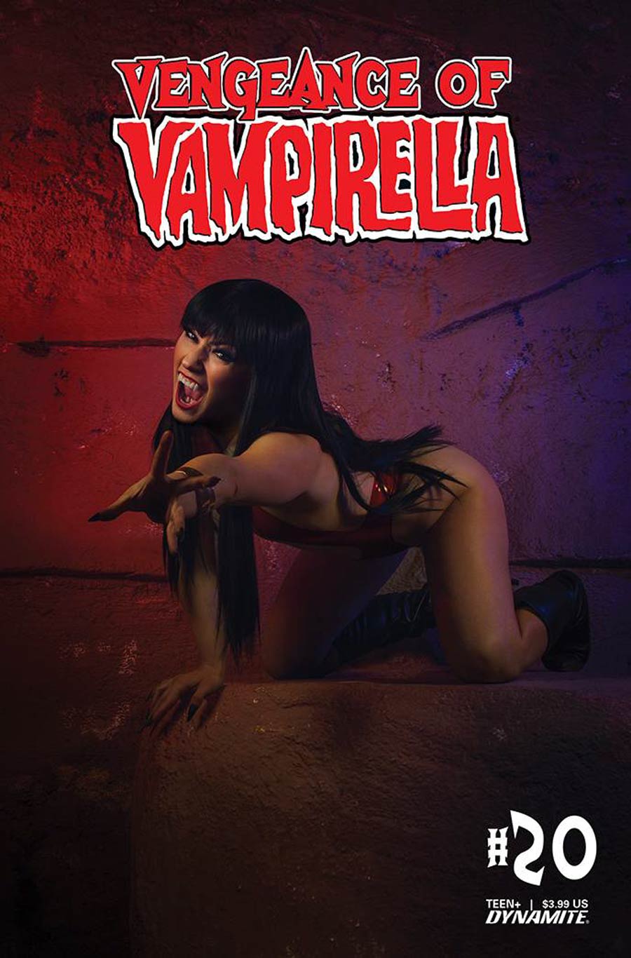 Vengeance Of Vampirella Vol 2 #20 Cover D Variant Sarah Stalcup Cosplay Photo Cover