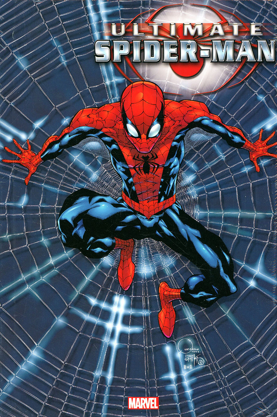 Ultimate Spider-Man Omnibus Vol 1 HC Direct Market Joe Quesada Pin-Up Variant Cover New Printing