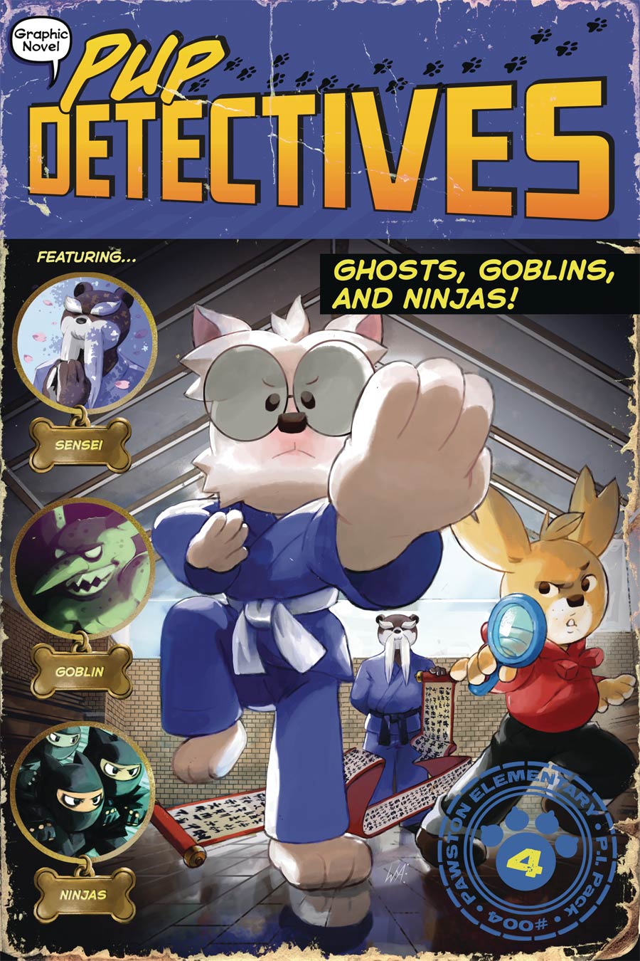 Pup Detectives Vol 4 Ghosts Goblins And Ninjas TP