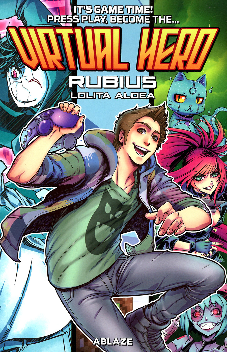 Virtual Hero Rubius Original Graphic Novel TP