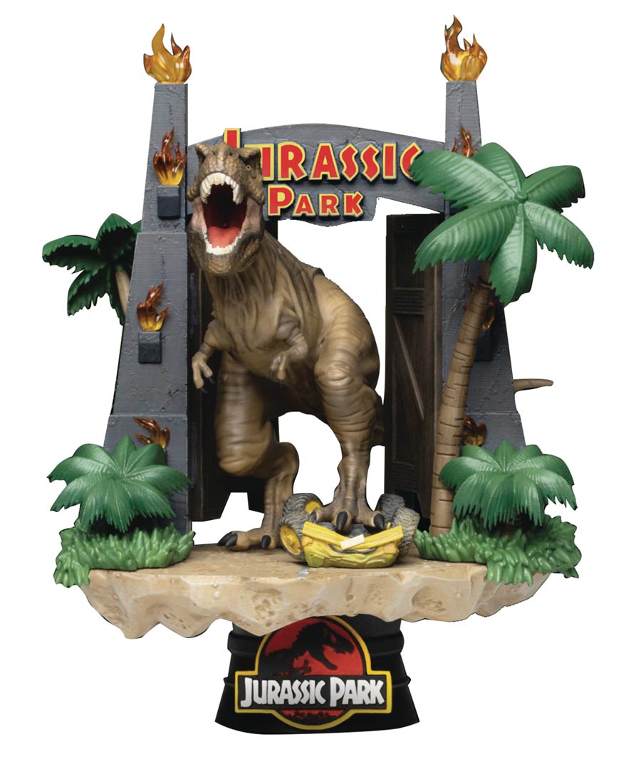 Jurassic Park DS-088 Park Gate D-Stage 6-Inch Statue