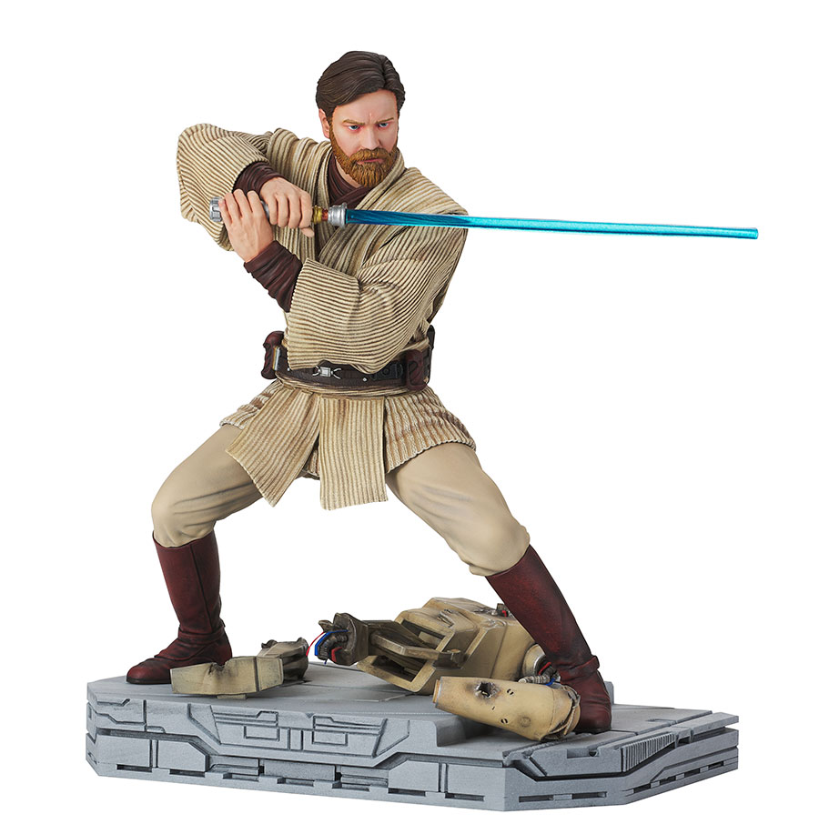 Star Wars Milestones Revenge Of The Sith Obi-Wan Kenobi 1/6 Scale Statue