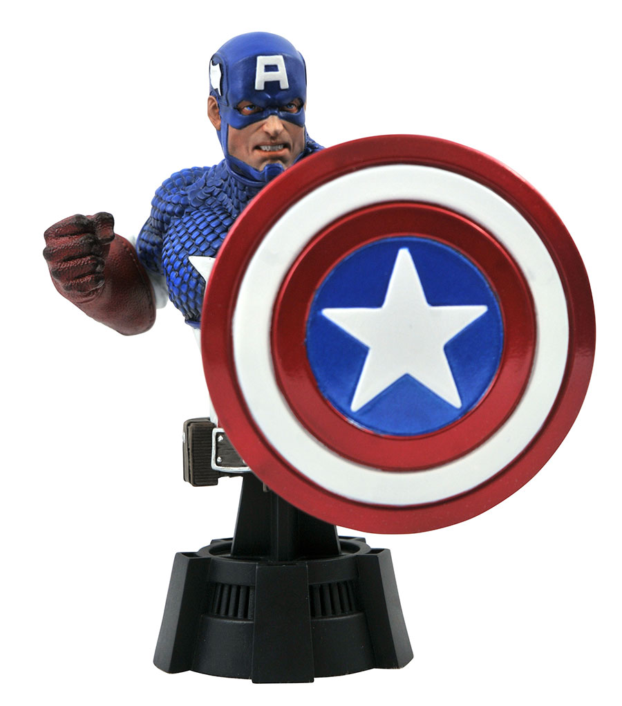 Marvel Comic Captain America 1/7 Scale Resin Bust