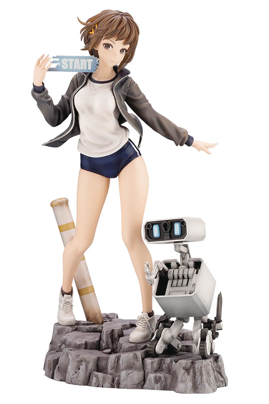13 Sentinels Aegis Rim Natsuno Minami & BJ ARTFX J Statue