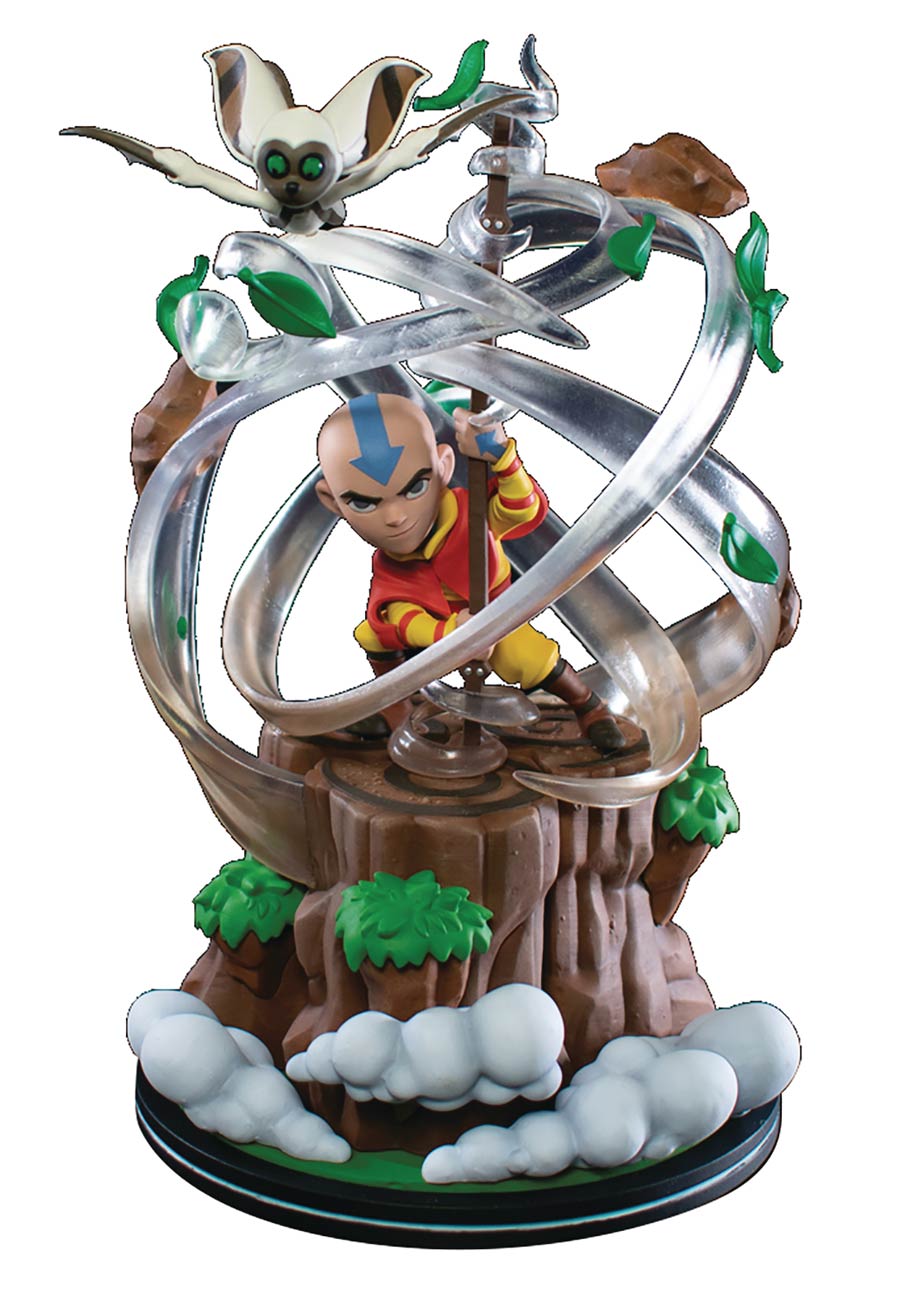 Avatar The Last Airbender Aang Q-Fig Max Elite Diorama