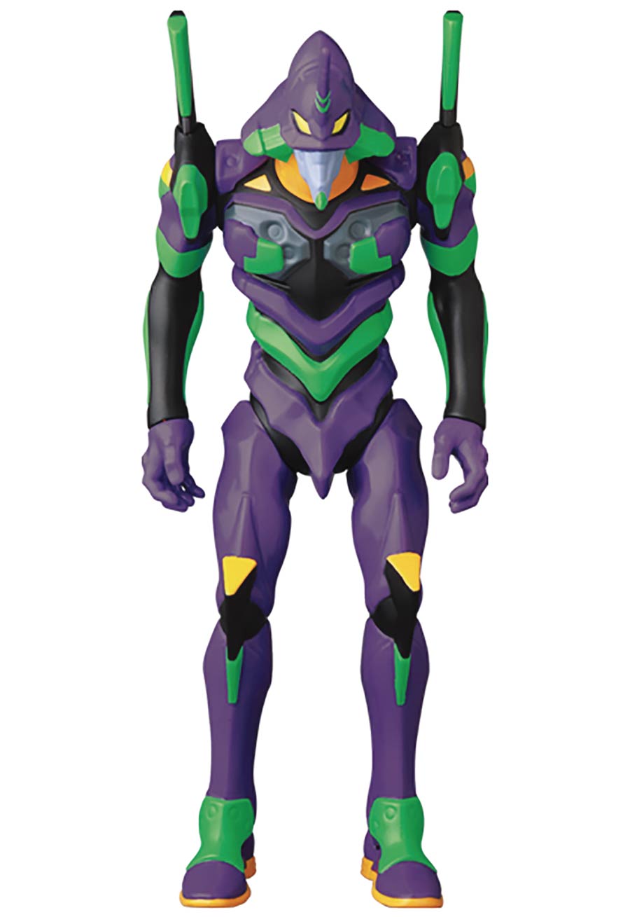 Evangelion EVA-01 Sofubi Vinyl Figure Night Battle Version