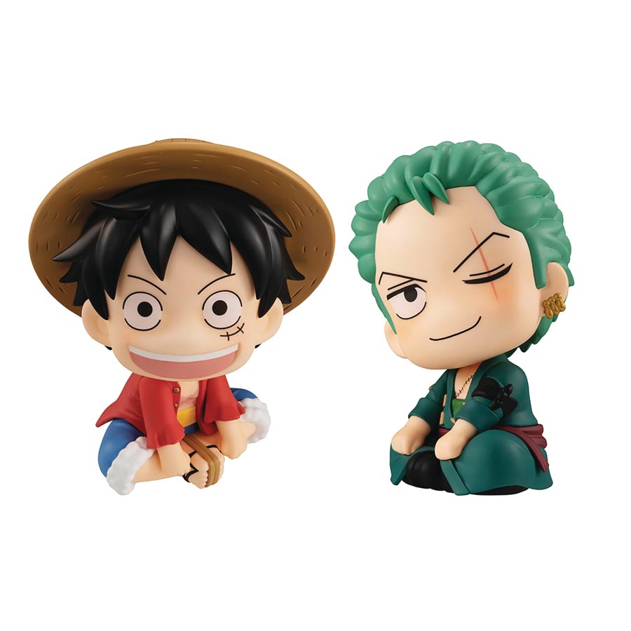 One Piece Look Up Series Luffy & Zoro PVC Figure Set