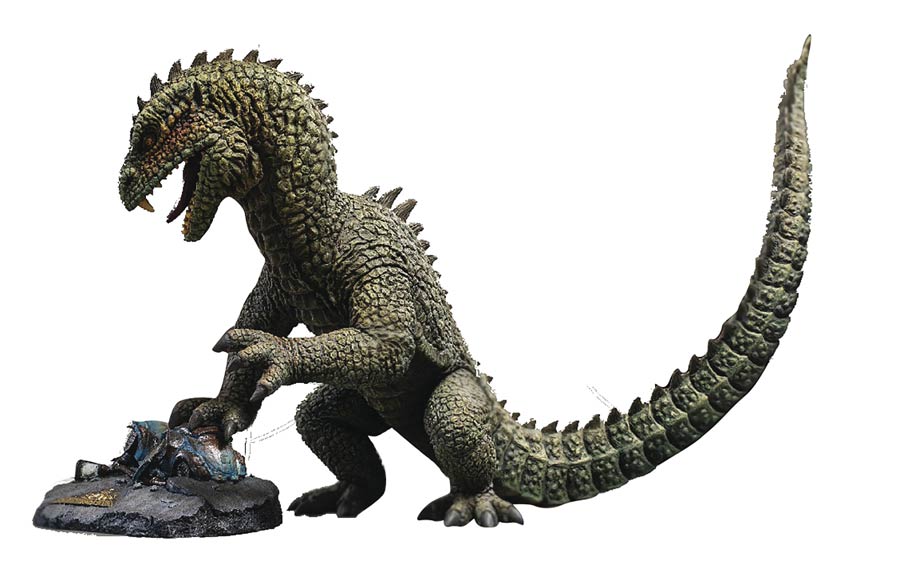 Ray Harryhausens Rhedosaurus Soft Vinyl Statue Deluxe Color Version