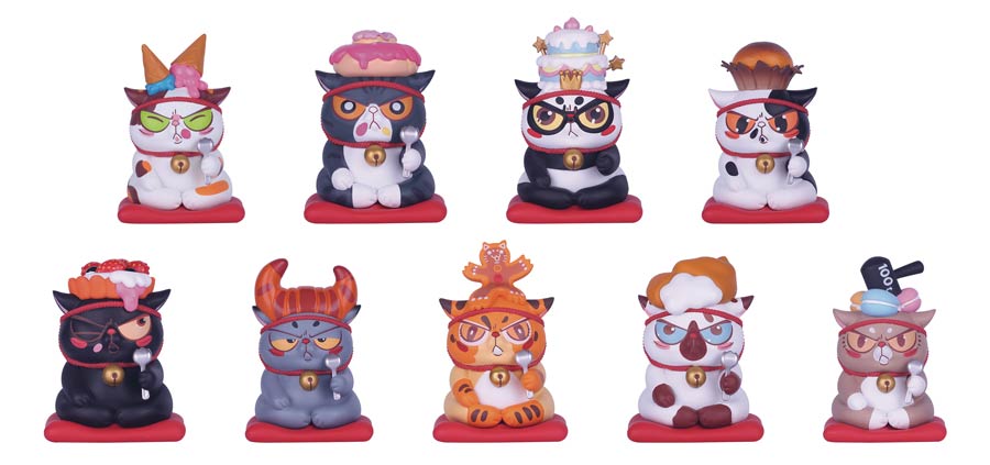 52Toys Lucky Cat Desserts Series Vinyl Mini Figure Blind Mystery Box