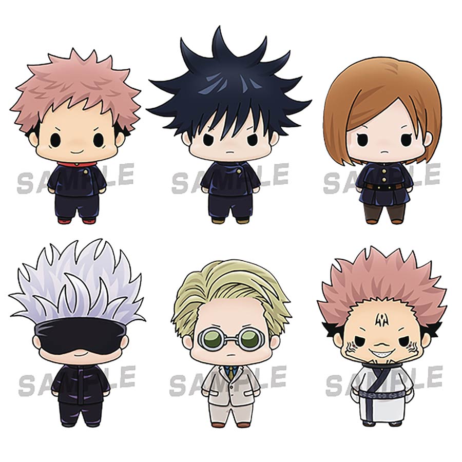 Jujutsu Kaisen Chokorin Mascot Figure 6-Piece Set