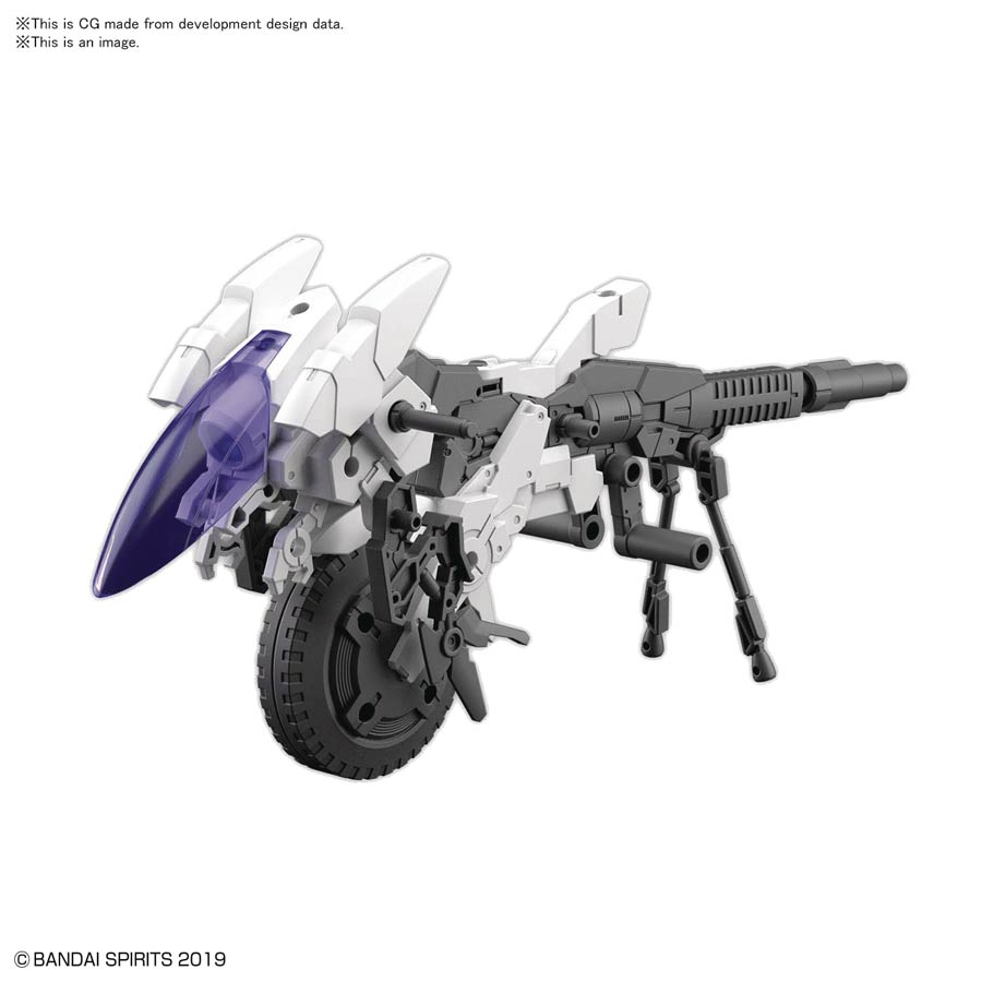 30 Minutes Missions Extended Armament Vehicle 1/144 Kit #EV-09 Cannon Bike Ver.