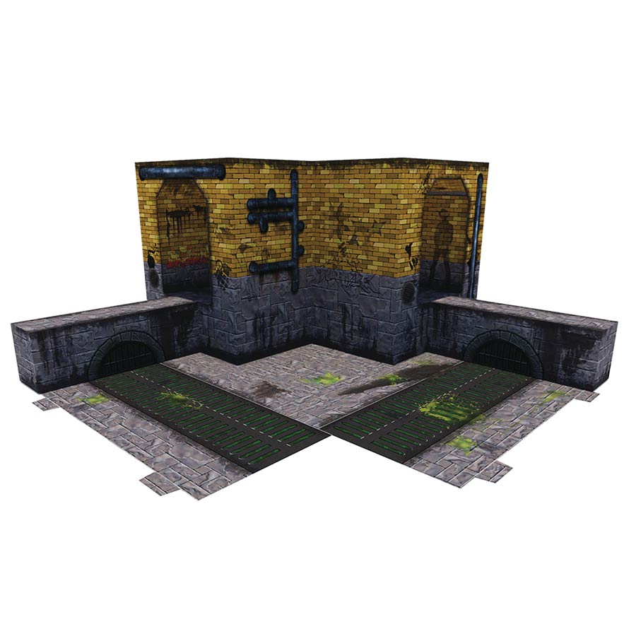 Extreme Sets 1/12 Scale Pop Up Diorama - Animated Sewer