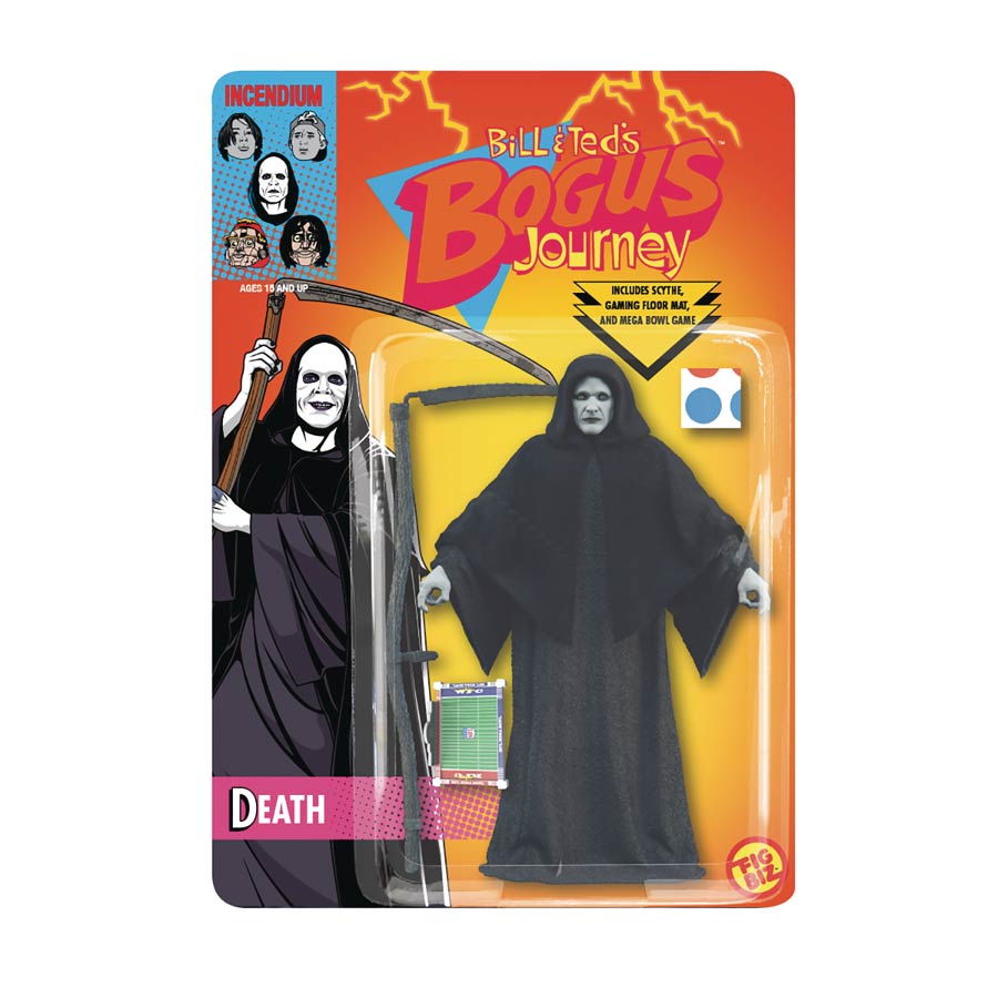 Bill & Teds Bogus Journey Death 5-Inch FigBiz Action Figure