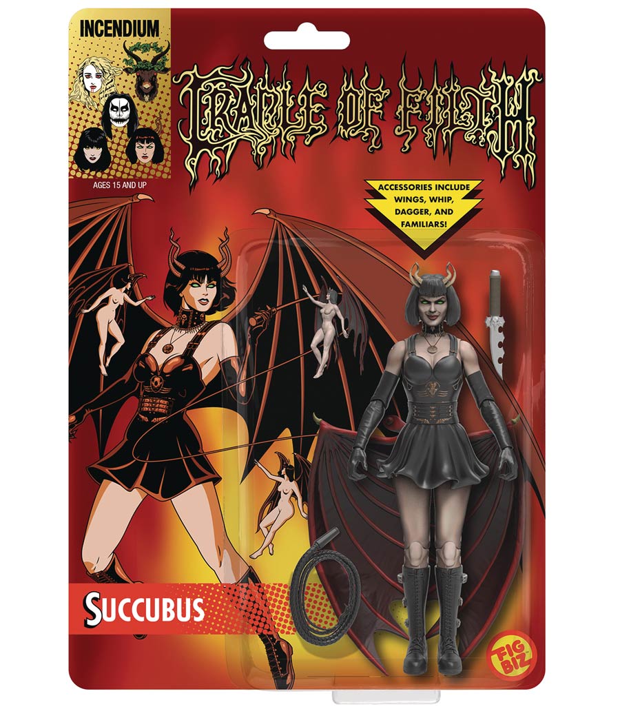 Cradle Of Filth 5-Inch FigBiz Action Figure - Succubus