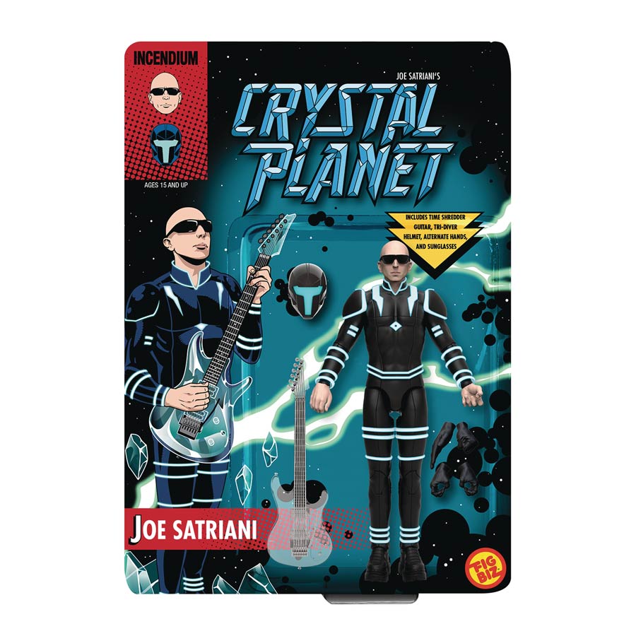 Joe Satriani Crystal Planet 5-Inch FigBiz Action Figure