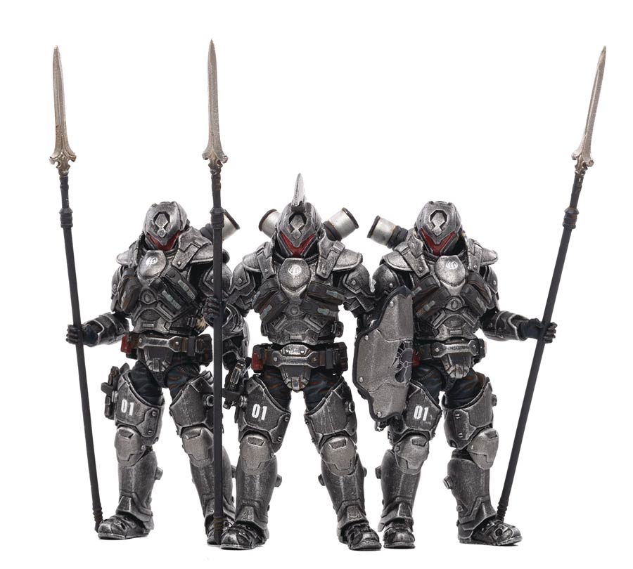 Joy Toy 01st Legion Steel Spear 1/18 Scale 3-Pack Figure