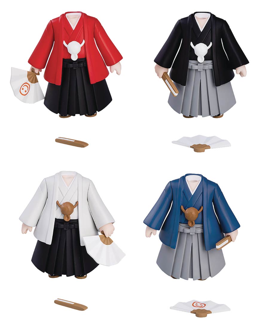 Nendoroid More Dress Up Coming Of Age Day Outfit Hakama Blind Mystery Box 4-Piece Display