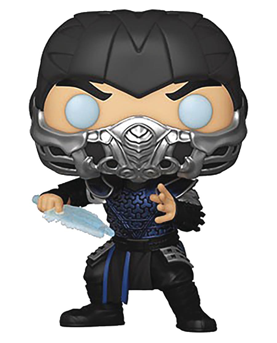 POP Movies Mortal Kombat (2021) Sub-Zero Metallic Vinyl Figure