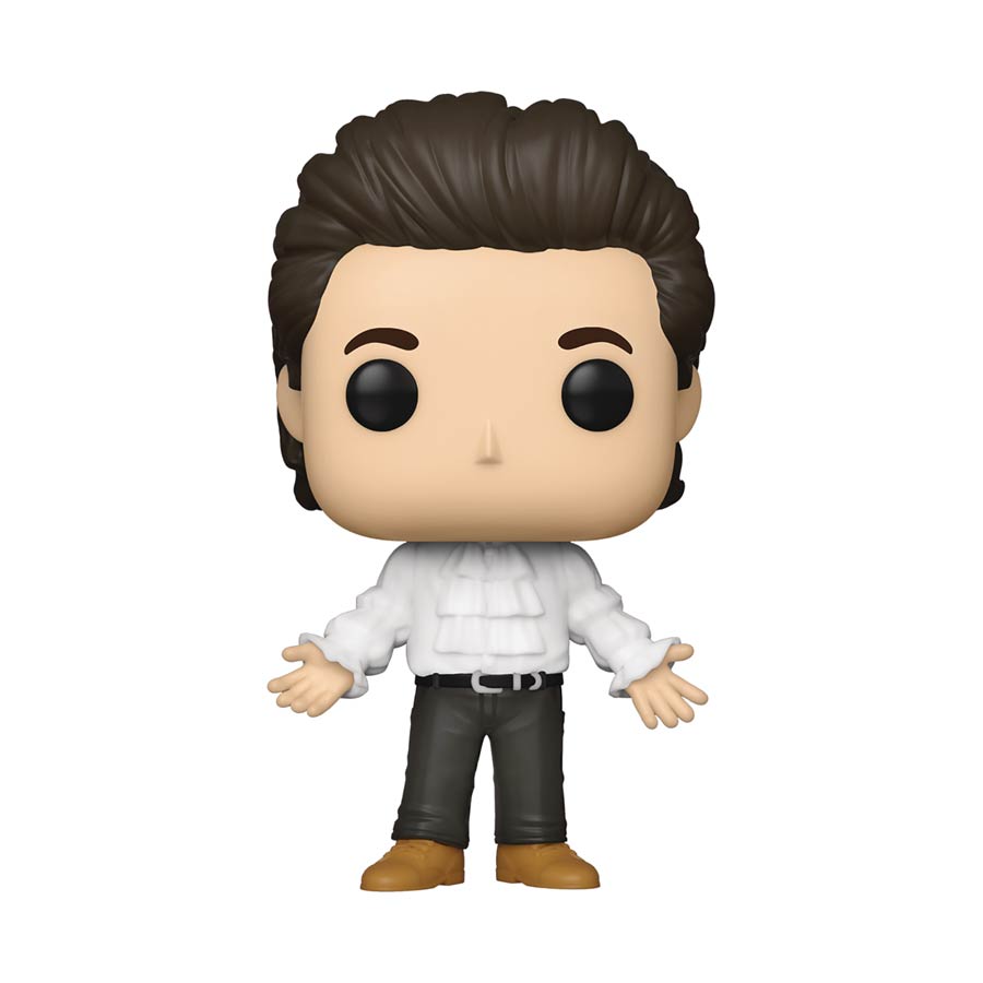 POP Television Seinfeld Jerry With Puffy Shirt Vinyl Figure